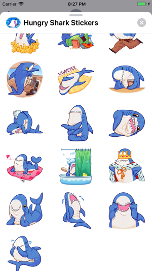 Hungry Shark Stickers(圖4)-速報App