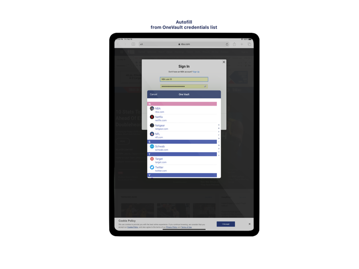 OneVault - Password Manager