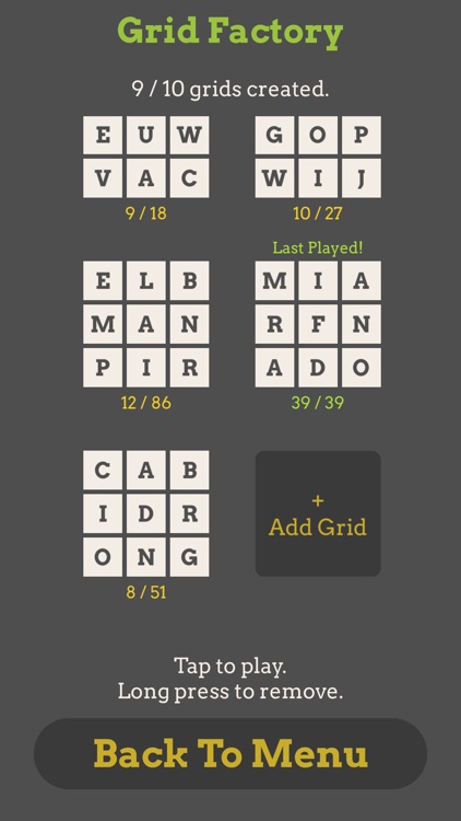 Spell Grid screenshot-4