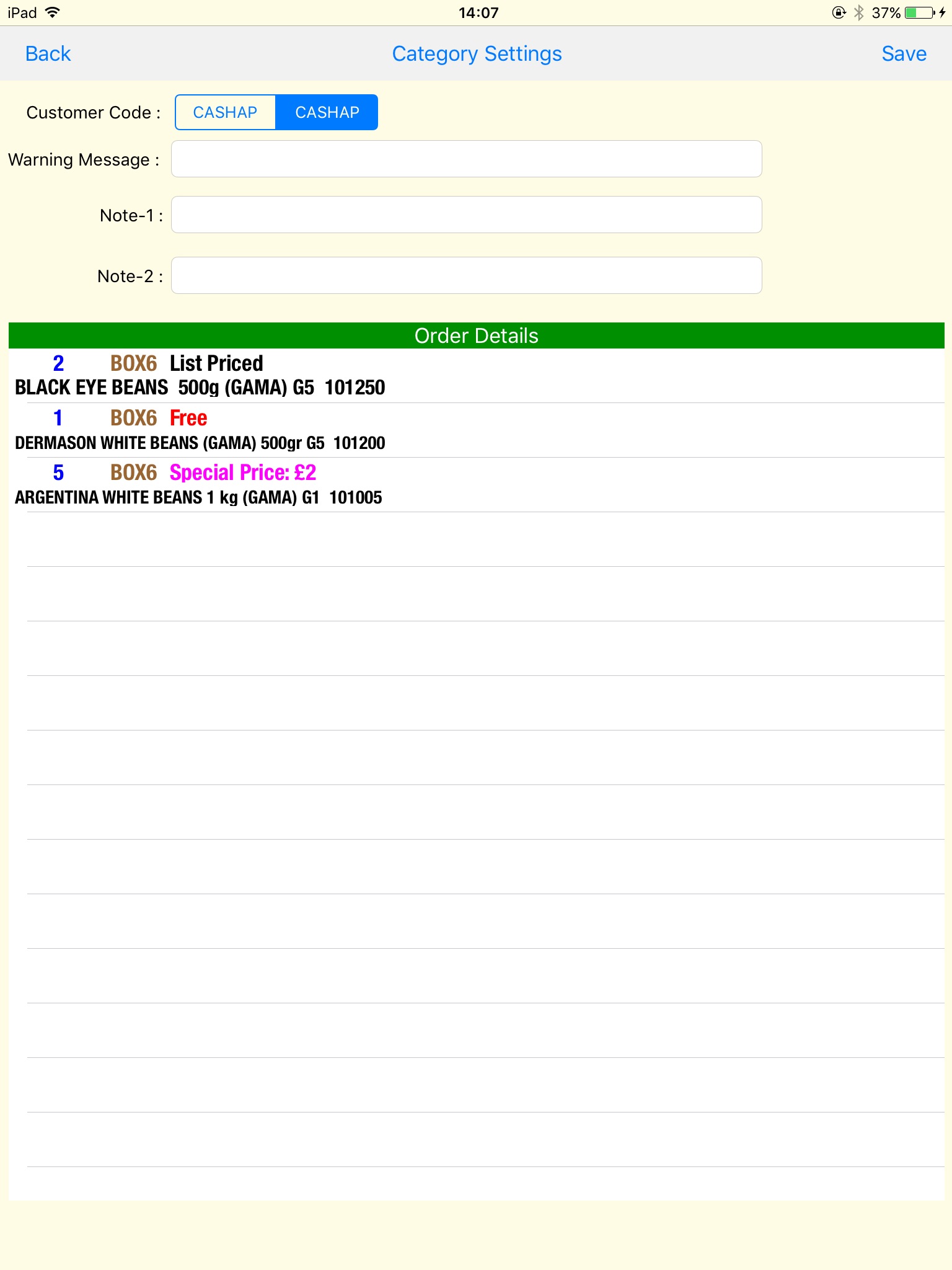 Gama Plus Ltd  - Online Order screenshot 3