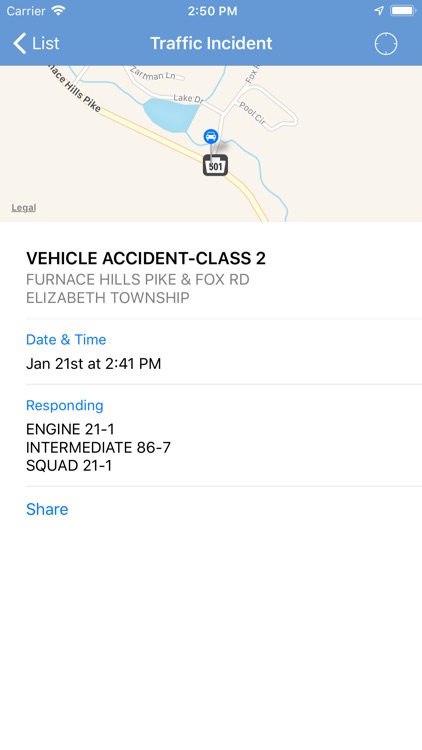 Lancaster County Incidents+