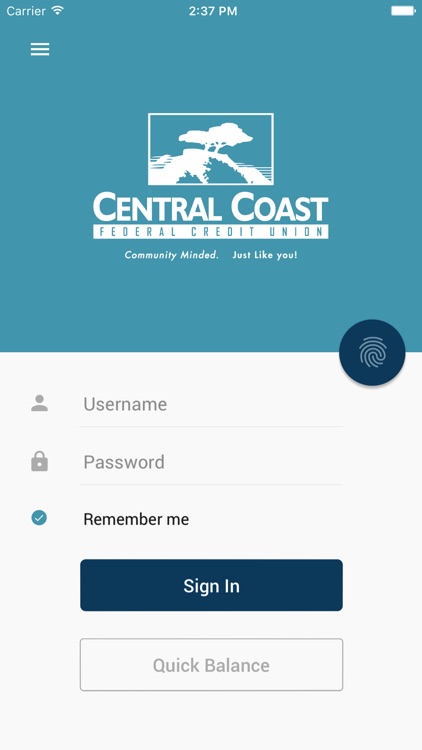 Central Coast FCU Mobile App