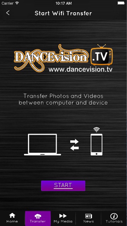 DANCEvision.tv Media Transfer