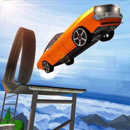 GT Extreme Mega ramp Car Stunt