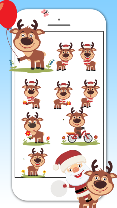 How to cancel & delete Deer Emojis & Stickers from iphone & ipad 3