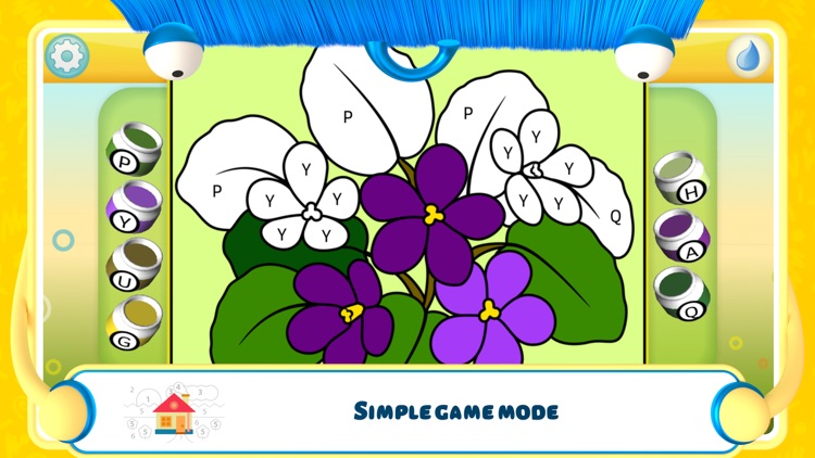 Color by Numbers - Flowers