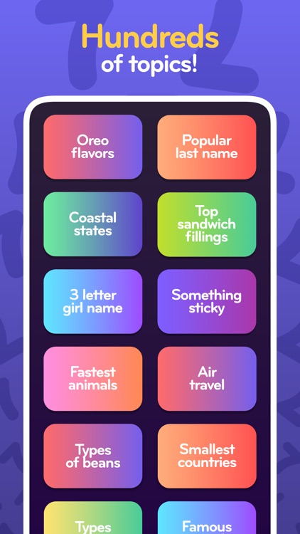 Top 7 - family word game screenshot-3