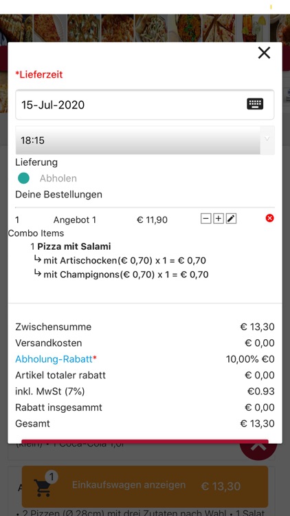 Pizza Palermo Hassloch screenshot-6