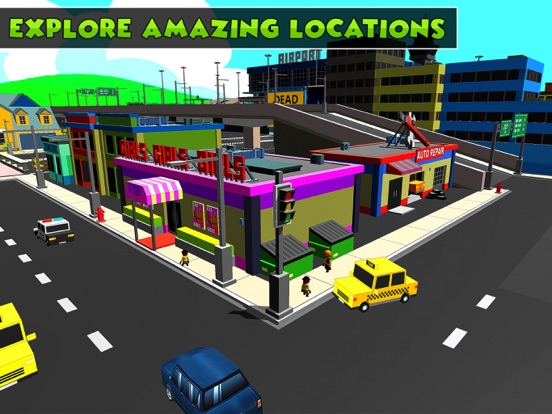 Taxi Driver Sim 3D: Crazy Cabのおすすめ画像2