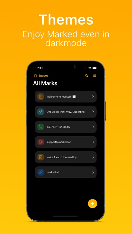 Marked - Smart note tracker screenshot-4