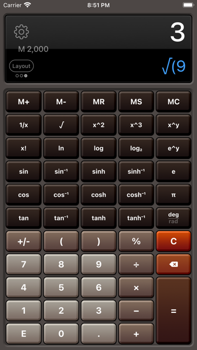 Calculator HD Pro LiteScreenshot of 3