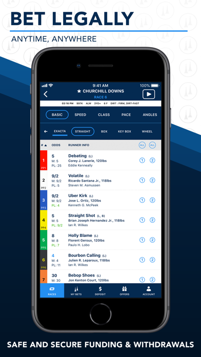 Image of TwinSpires Horse Race Betting