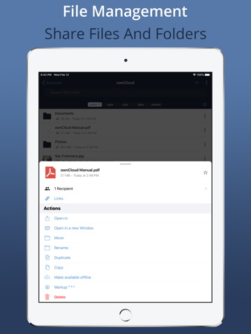 ownCloud - File Sync and Share - náhled