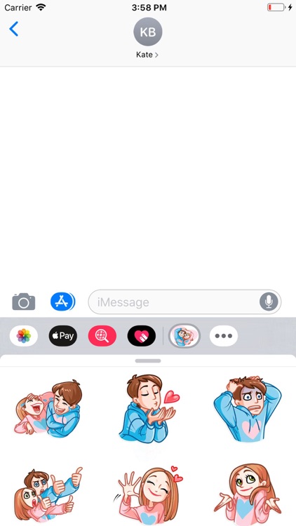 Couple Story Love Stickers