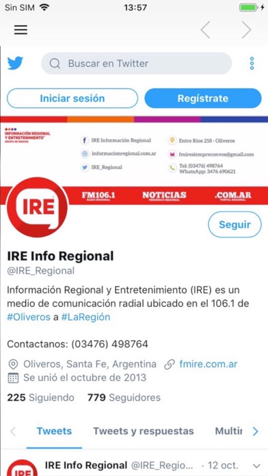 IRE Información Regional screenshot 4