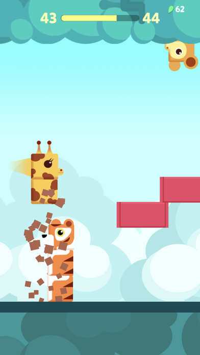 Run Giraffe — Floppy Puzzle 3D screenshot 3