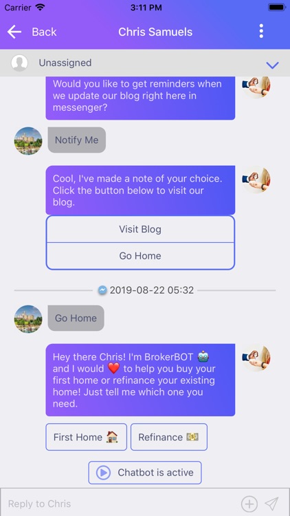 MobileMonkey Chat screenshot-3