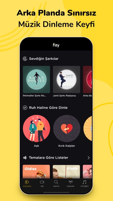 fizy – Müzik & Video iphone ekran görüntüleri