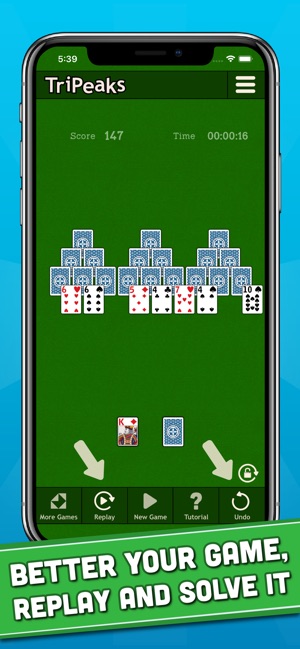 TriPeaks - Classic Solitaire(圖4)-速報App