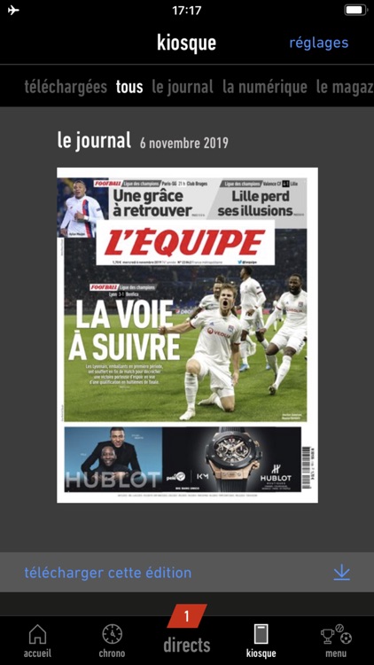 L’EQUIPE, sports en direct screenshot-4