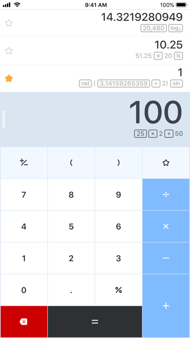 Calcbot — The Intelligent Calculator Screenshot 8