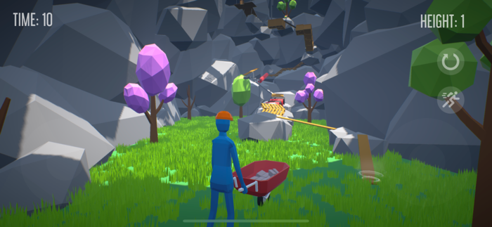 Climb With Wheelbarrow