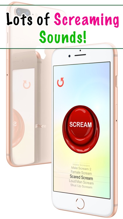 Scream Button HD Sounds PRO