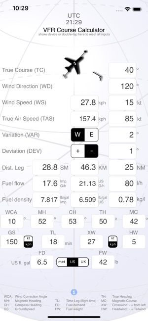 VFR Course Calculator(圖2)-速報App