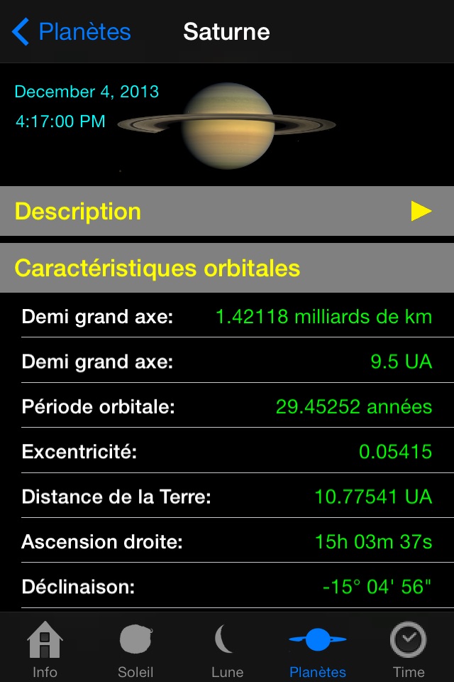 Astro Informations screenshot 4