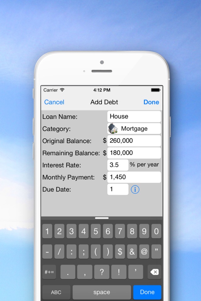 Debt Snowball Pro - Pay Debt screenshot 4