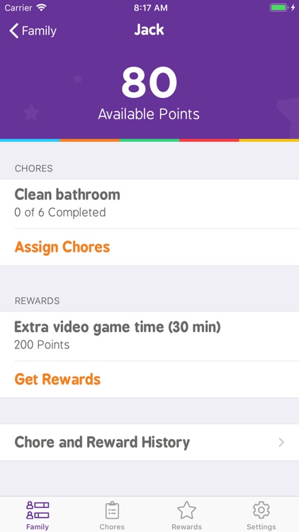 Family Chore Manager & Tracker