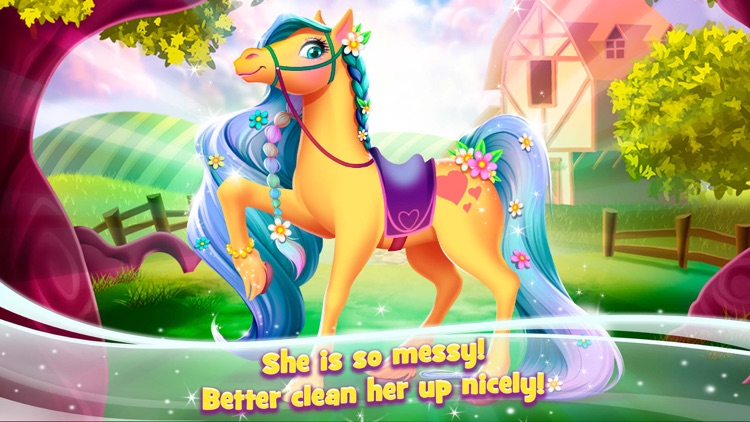 Fashion Rainbow Horse Rider