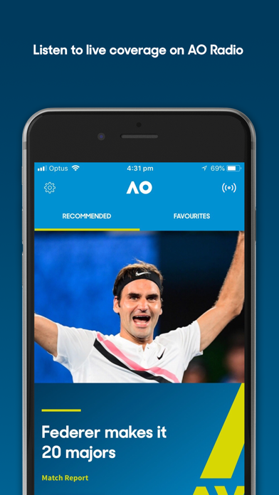 Australian Open Tennis Championships 2012 Screenshot 2