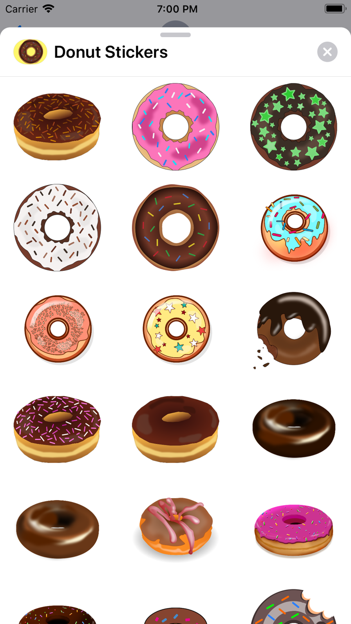 Lotsa Donut Stickers