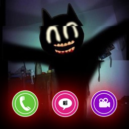 Scary Cartoon Cat & Baby Call by Muhammad Zarkhaiz Ashar