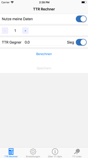 TT-SPIN TTR Rechner(圖2)-速報App