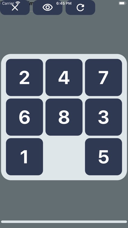 Moving Number Puzzle