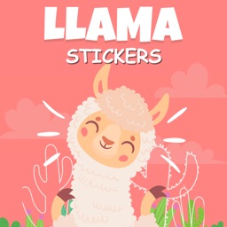 Llama Stickers Emojis