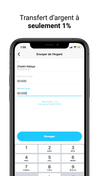 Wave - Transfert d'Argent Wave - Transfert d'Argent