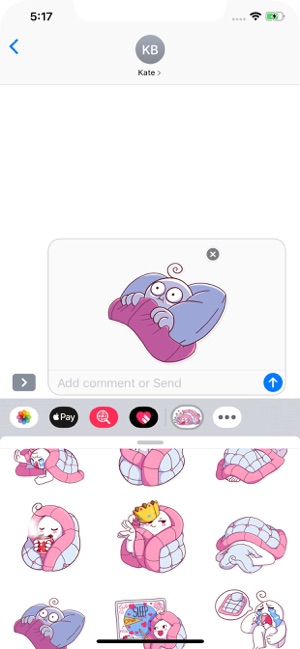 Cute Emoji Stickers Pack(圖8)-速報App