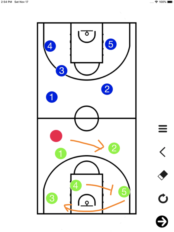 バスケ作戦盤、篮球战略、BasketballBoardのおすすめ画像2