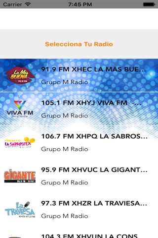 Grupo M Radio screenshot 2