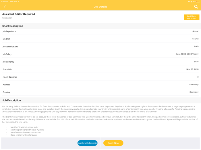 Labourit - Job Portal
