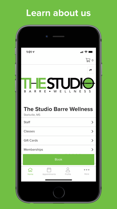 The Studio Barre and Wellness screenshot 2