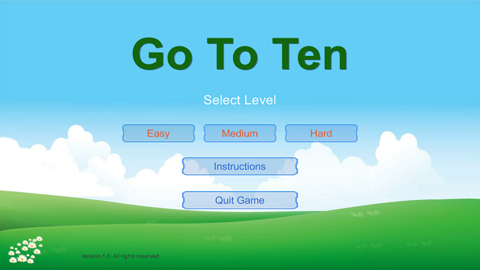 Going 10 1. Ten to one игра.