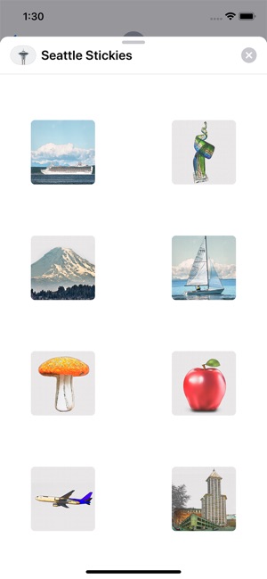 Seattle Stickies for iMessage(圖4)-速報App