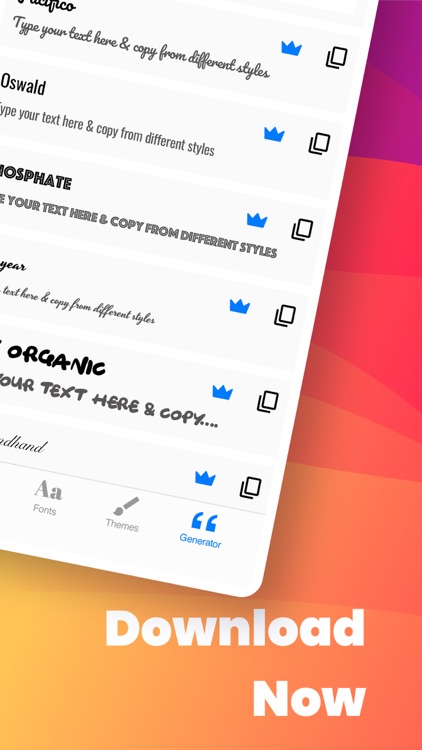 Dboard - Dope Fonts for iPhone screenshot-4
