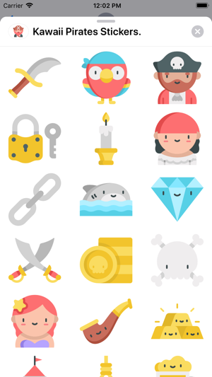 Kawaii Pirates Stickers.(圖3)-速報App