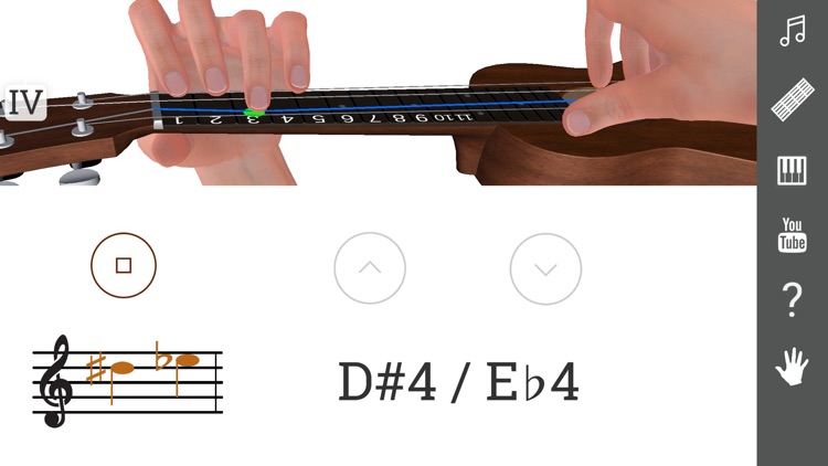 3D Ukulele Notes - Fingering screenshot-3