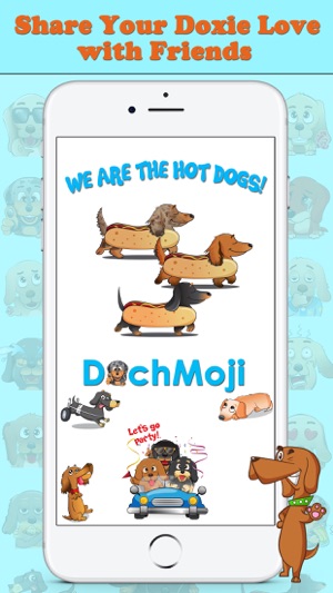 DachMoji: Sausage Dog Stickers